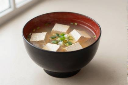 Misosuppe (quer)