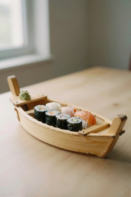 Sushi-Boot (hoch)
