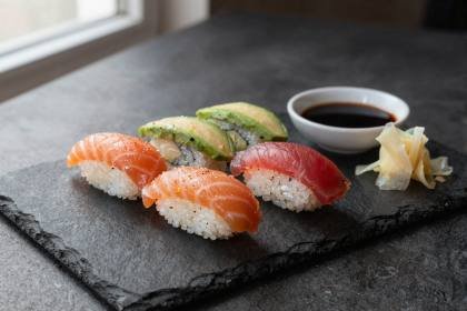 Sushi-Platte (quer)
