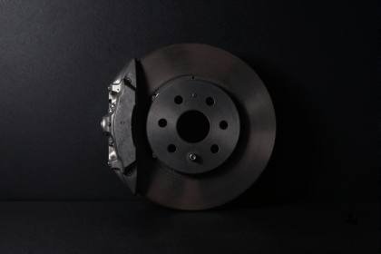 Bremssattel und Scheibe