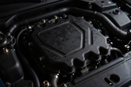 Motorraum von oben