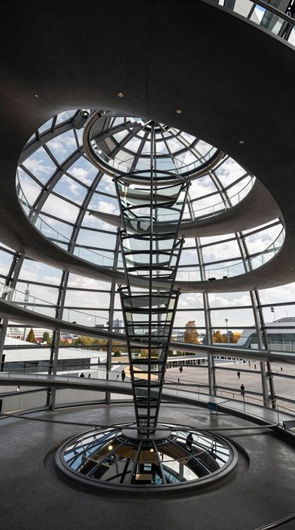 Reichstagskuppel von innen