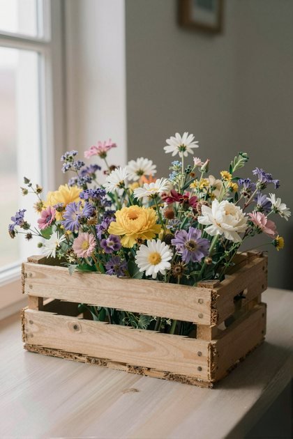 Blumenkiste (hoch)