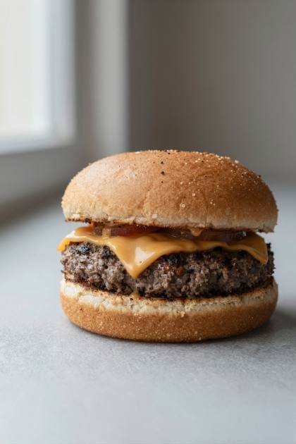 Käseburger (hoch)