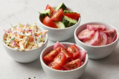 Frische Salat-Beilagen