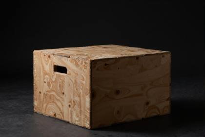 Sprungkasten aus Holz