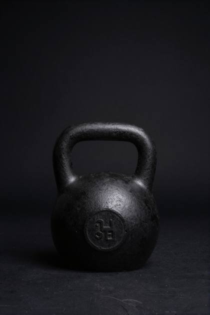 Kettlebell mit einer Lichtkante