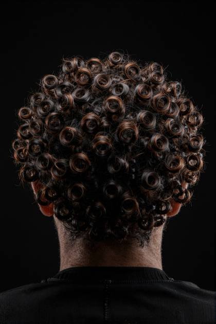 Locken im Gegenlicht