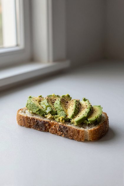 Avocado-Brot (hoch)