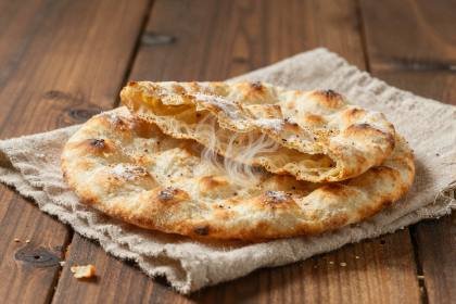 Frisches Fladenbrot