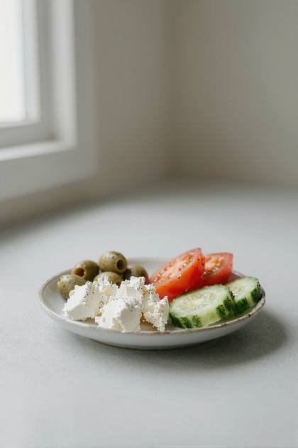 Käse & Oliven (hoch)