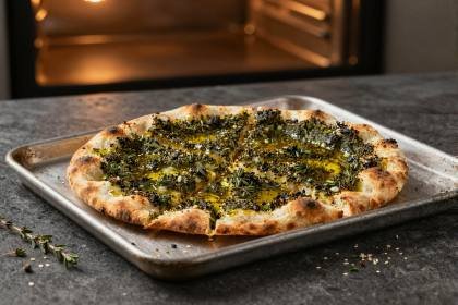 Manakish mit Zaatar