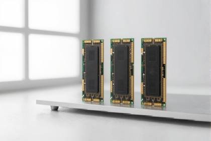 Speichermodule mit Goldkontakten