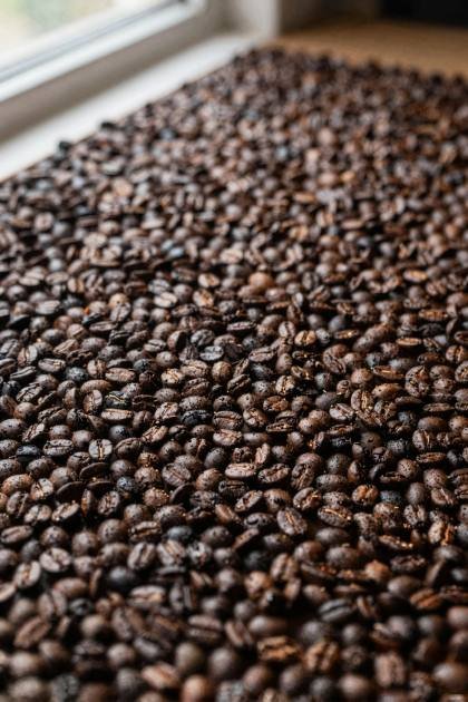 Kaffeebohnen (hoch)