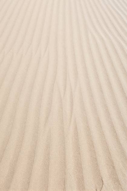 Gerippelter Sand (hoch)