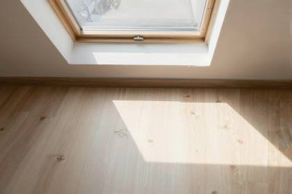 Licht durch das Dachfenster