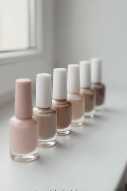 Nagellack-Reihe (hoch)