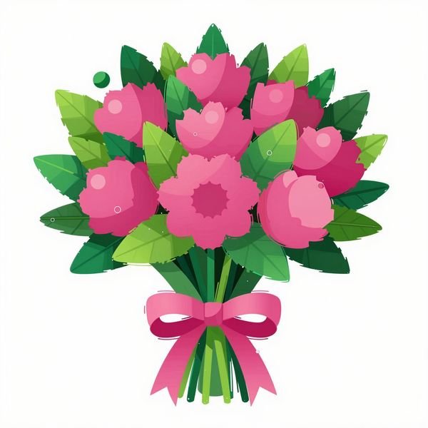 Bunter Blumenstrauß — Blumenladen