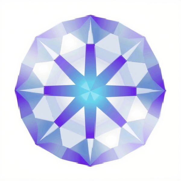 Brillant mit Lichtstrahlen — Juwelier