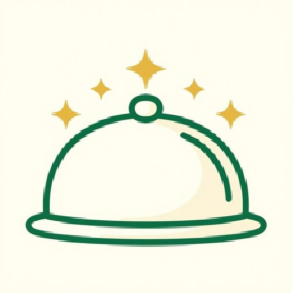 Cloche mit Sternen — Catering