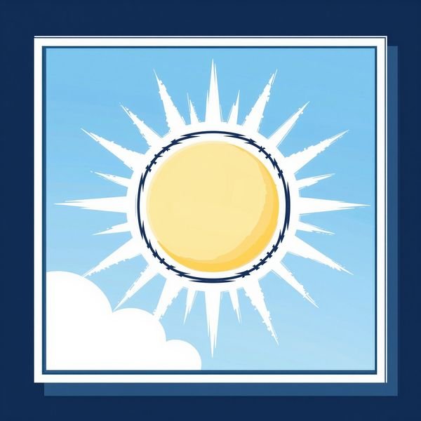 Fenster mit Sonnenstrahlen — Fensterbau