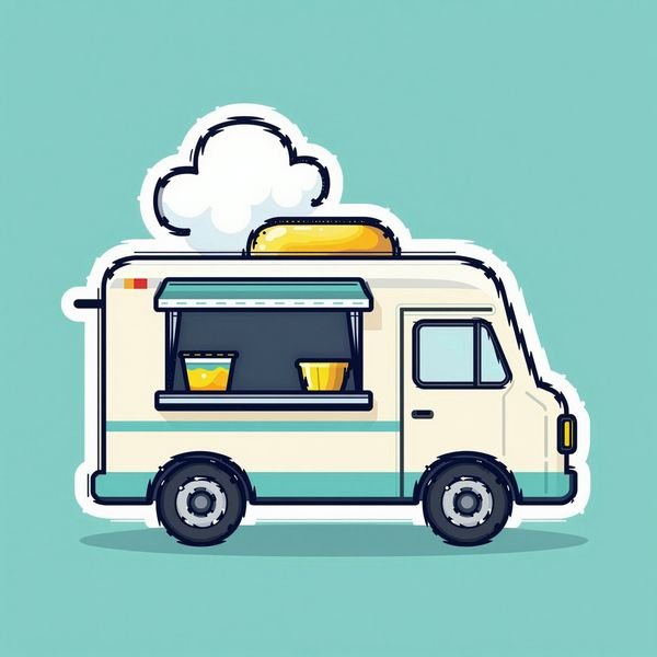 Foodtruck mit Dampf — Streetfood