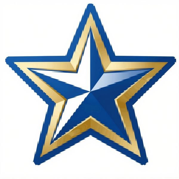 Stern aus Bandschlaufen — Premium-Marke