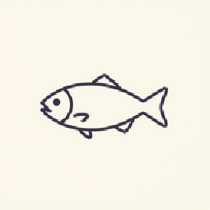 Fischgräte (Strichlinie)