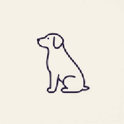 Hund (Strichlinie)