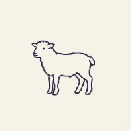 Lamm (Strichlinie)