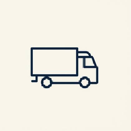 Lastwagen (Strichlinie)
