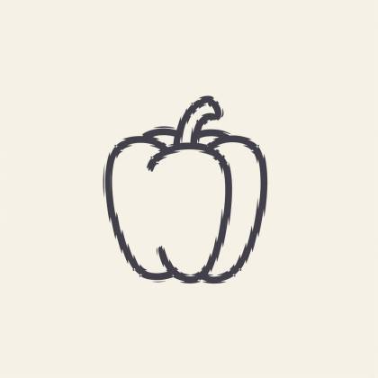 Paprika (Strichlinie)