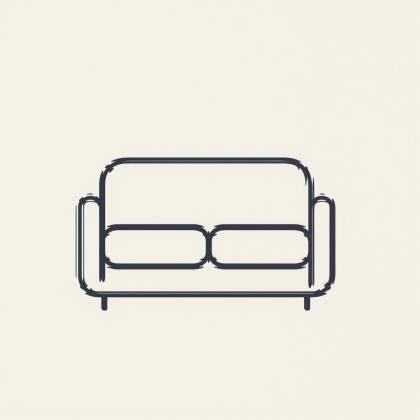Sofa (Strichlinie)