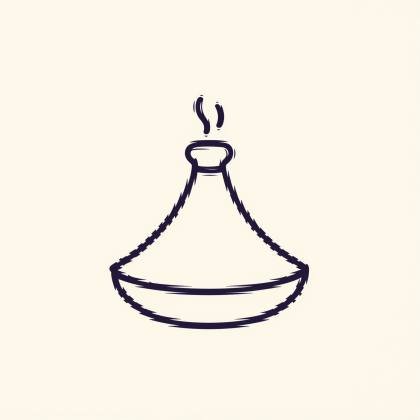 Tajine (Strichlinie)
