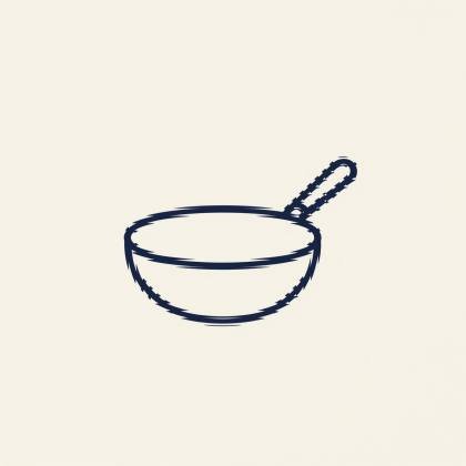 Wok (Strichlinie)
