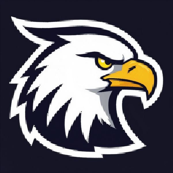 Adler im Profil