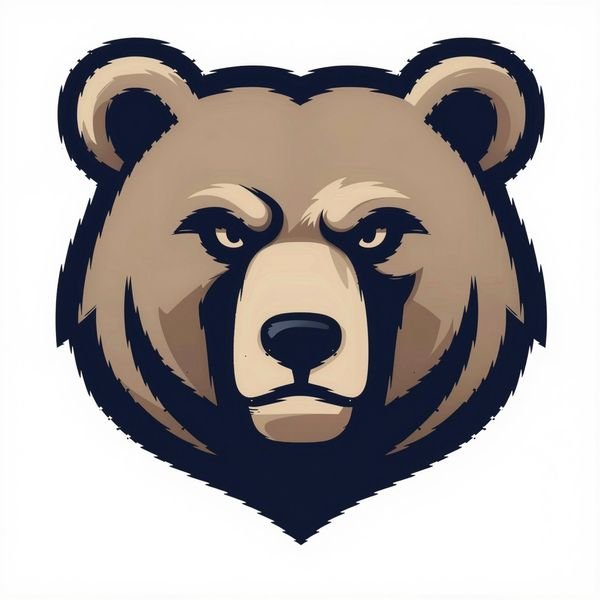 Bär, frontal