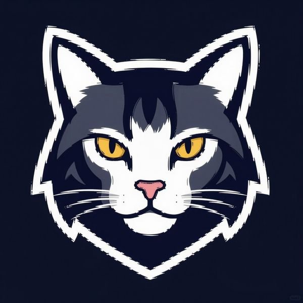 Elegante Katze