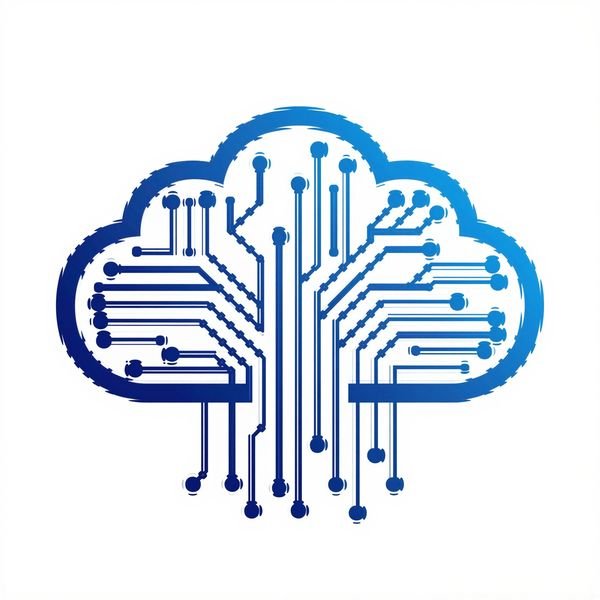 Wolke aus Leiterbahnen — IT-Service