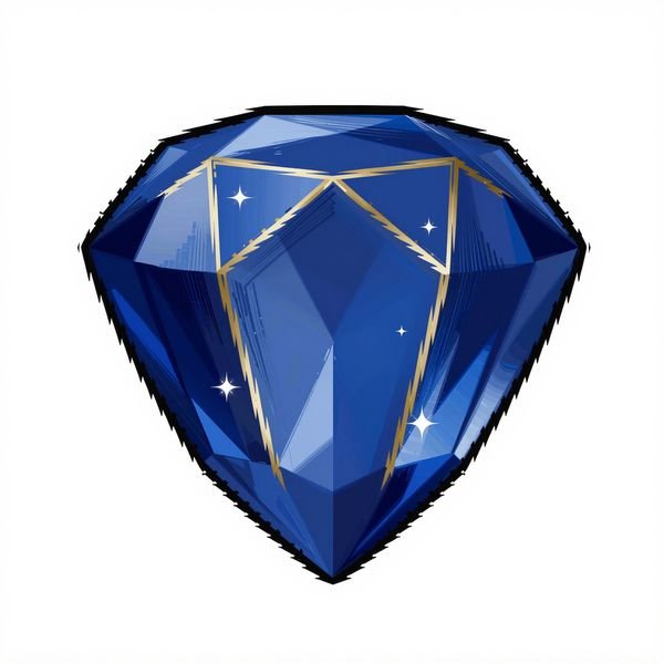 Saphir mit Goldkanten — Juwelier
