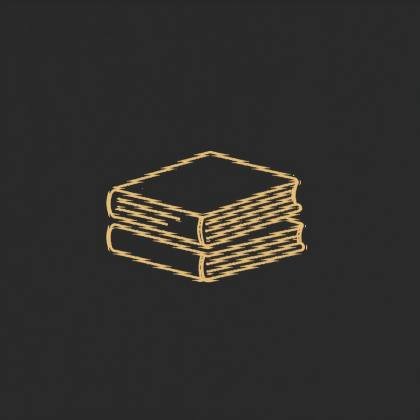Bücherstapel (Monolinie)