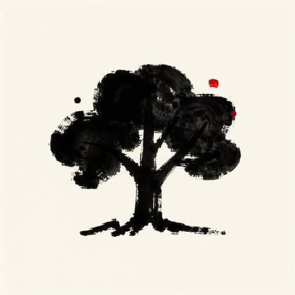 Baum (Tuschepinsel)