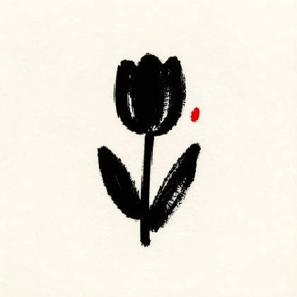 Tulpe (Tuschepinsel)