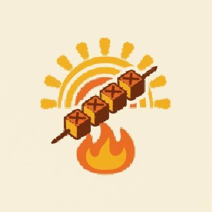 Grillspieß (Retro)