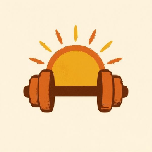 Sonnenhantel — Fitnessstudio