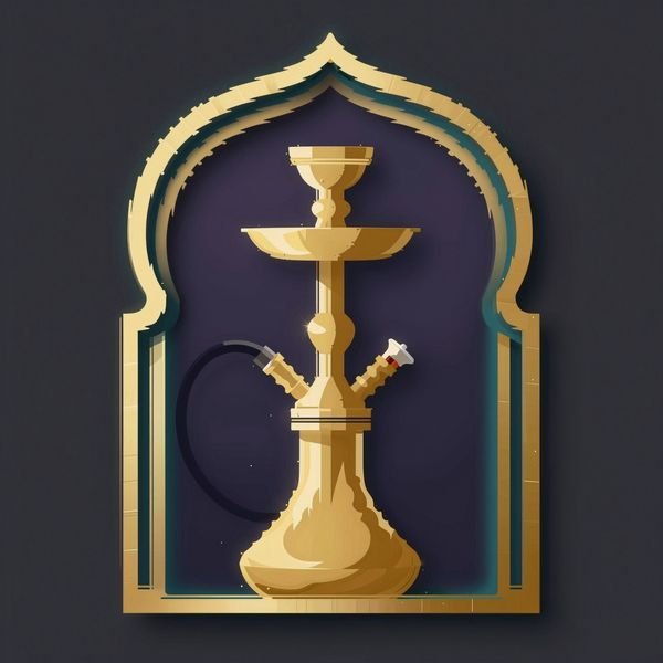 Shisha im Goldbogen — Lounge