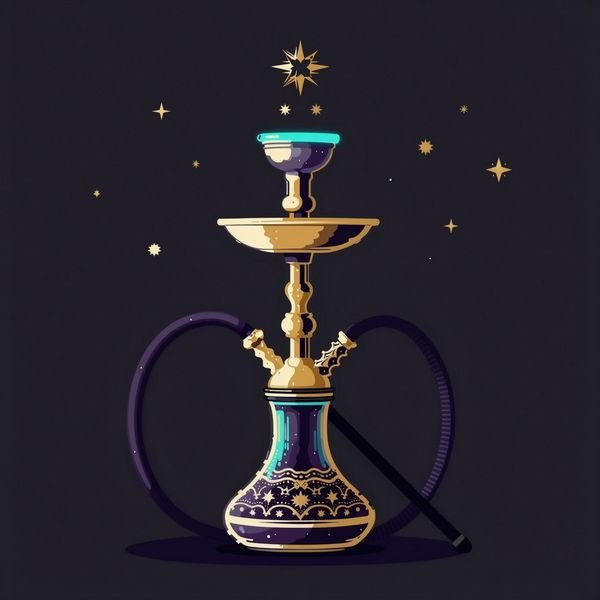 Shisha unter Sternenhimmel — Lounge