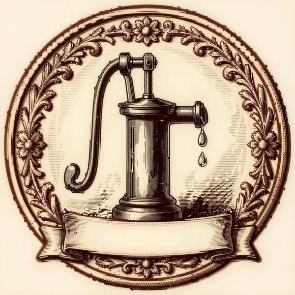Alte Schwengelpumpe — Brunnenbau & Sanitär