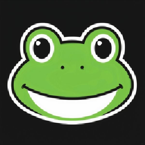 Fröhlicher Frosch — Kinder & Garten