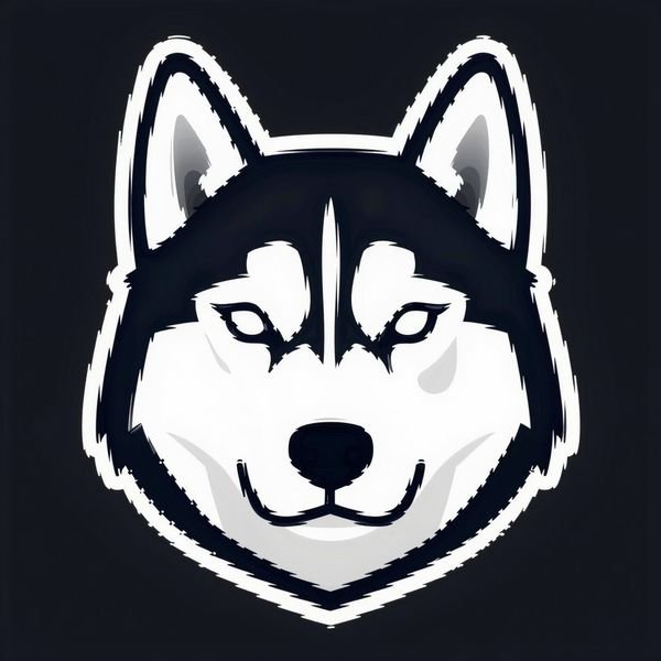 Husky mit hellen Augen — Tierbedarf & Outdoor